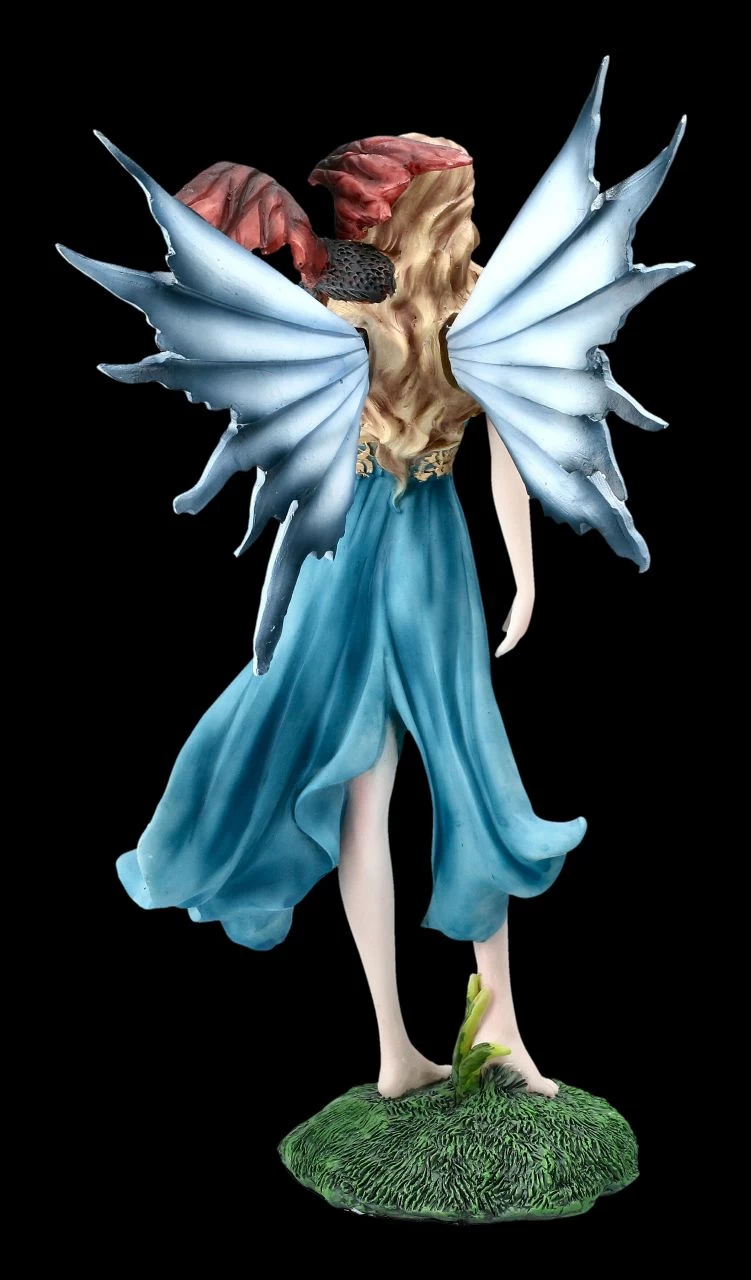 Elfen Figur - Kalia Mit Drache Auf Schulter 4 Elfen Figur - Kalia Mit Drache Auf Schulter – Bild 4