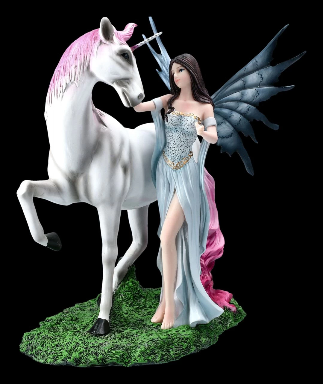 Elfen Figur - Mystique Mit Einhorn 2 Elfen Figur - Mystique Mit Einhorn – Bild 2