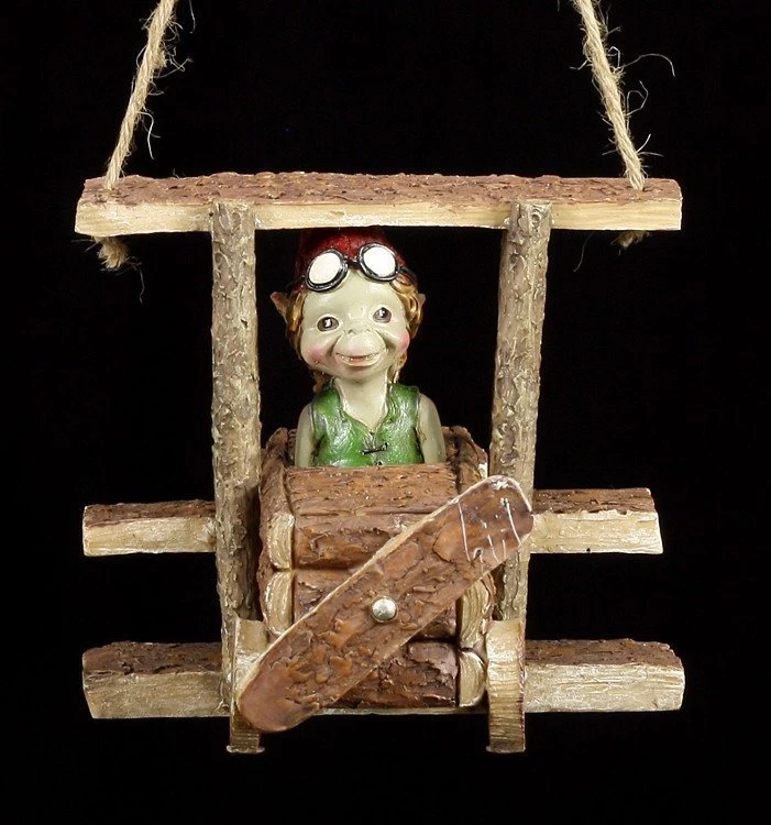 Pixie Figur Mit Flugzeug 2 Pixie Figur Mit Flugzeug – Bild 2