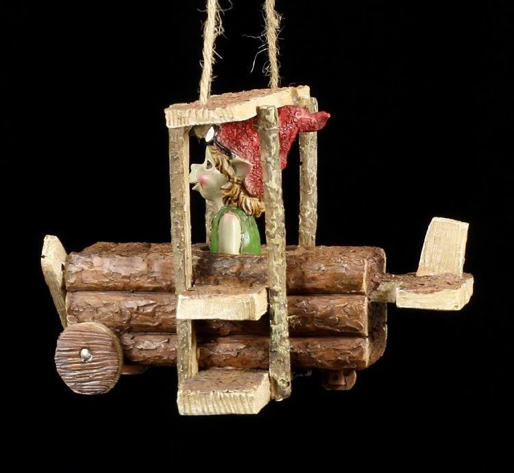 Pixie Figur Mit Flugzeug 4 Pixie Figur Mit Flugzeug – Bild 4