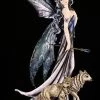 Große Elfen Figur Mit Wölfen - Mystique
