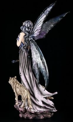 Große Elfen Figur Mit Wölfen - Mystique -Modell Und Figurengeschäft 5190 2 fairy figure 2 1280x1280