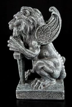 Geflügelter Löwe Mit Schwert -Modell Und Figurengeschäft 5857 4 gefluegelter loewe 4 1280x1280