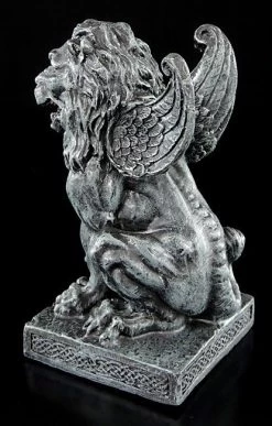 Geflügelter Löwe Mit Schild -Modell Und Figurengeschäft 5858 3 lion gargoyle 3 1280x1280