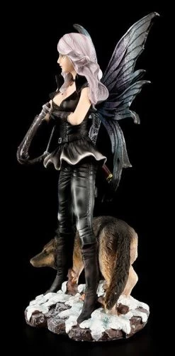 Elfen Figur - Bogenschützin Mit Wolf -Modell Und Figurengeschäft 6044 2 bogenschuetzin 2 1280x1280