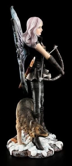 Elfen Figur - Bogenschützin Mit Wolf -Modell Und Figurengeschäft 6044 5 bogenschuetzin 5 1280x1280
