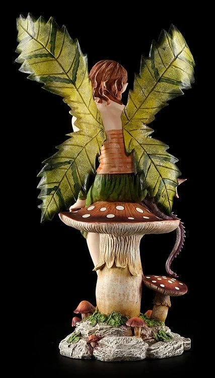 Große Elfen Figur - Dorna Mit Drache 4 Große Elfen Figur - Dorna Mit Drache – Bild 4