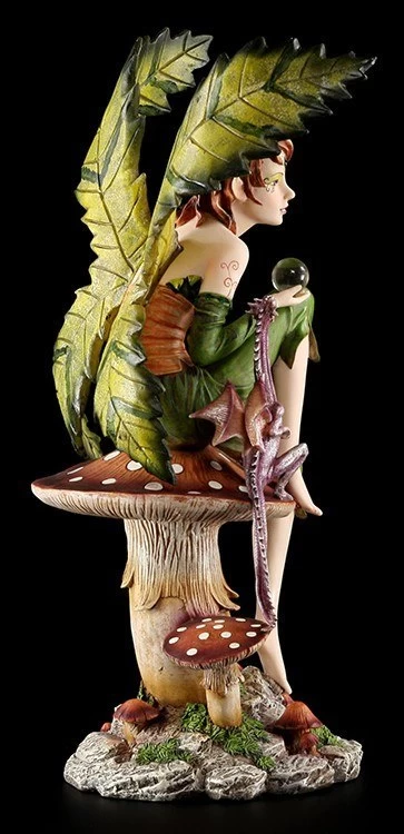 Große Elfen Figur - Dorna Mit Drache 5 Große Elfen Figur - Dorna Mit Drache – Bild 5