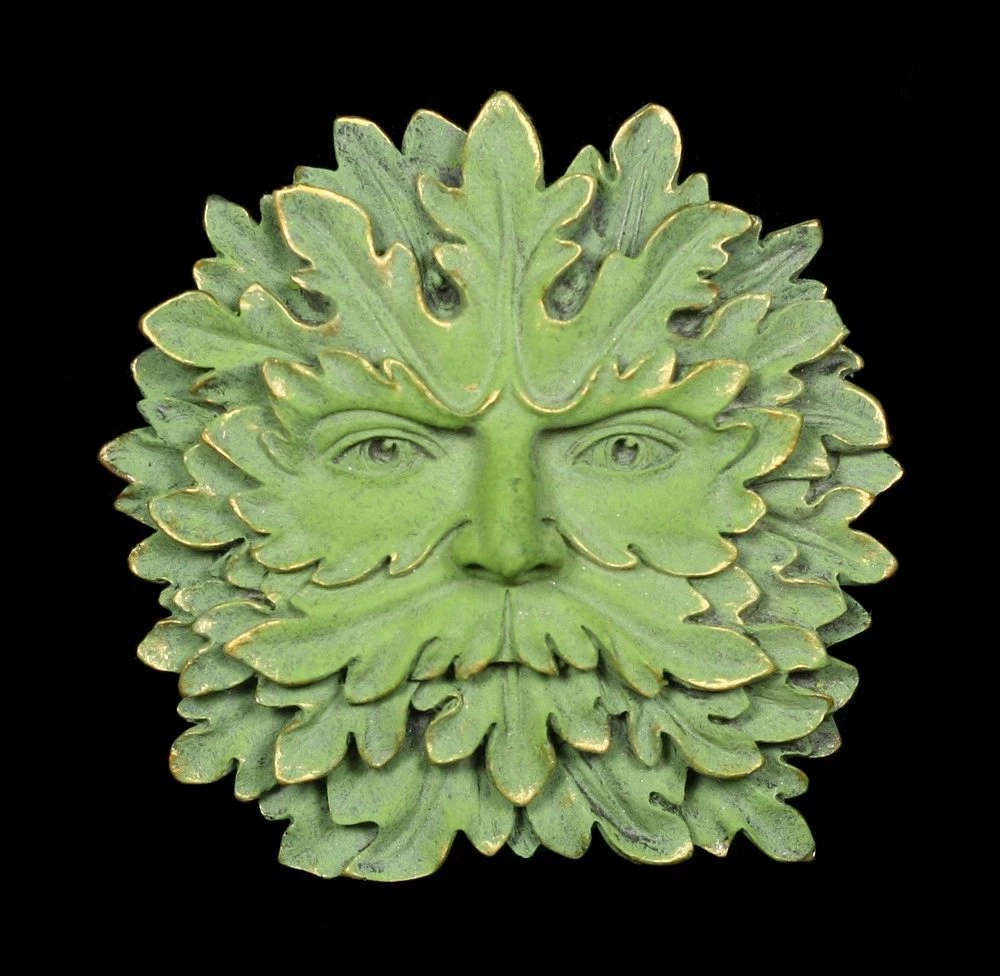 Garten Wandrelief - Grüne Majestät 1 Garten Wandrelief - Grüne Majestät