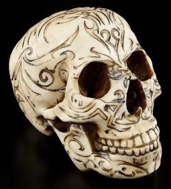 Totenkopf Mit Tribals