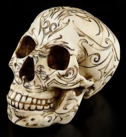 Totenkopf Mit Tribals -Modell Und Figurengeschäft 6517 5 tribal skull 5 1280x1280