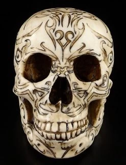 Totenkopf Mit Tribals -Modell Und Figurengeschäft 6517 6 tribal skull 6 1280x1280