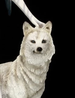 Große Elfen Figur - Maylea Mit Zwei Weißen Wölfen -Modell Und Figurengeschäft 6610 9 elfe weisse woelfe 9 1280x1280