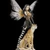 Große Elfen Figur - Leora Mit Leopard