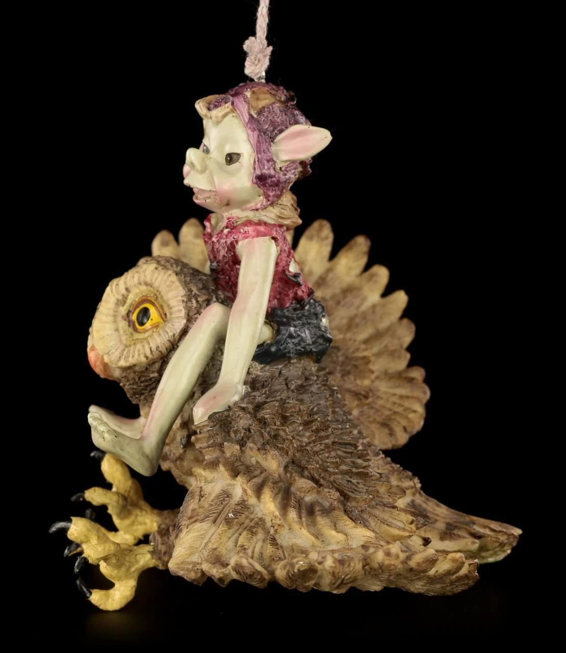 Pixie Figur - Mit Eule Hoch Hinaus 4 Pixie Figur - Mit Eule Hoch Hinaus – Bild 4