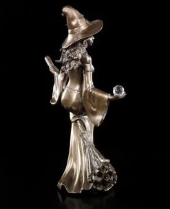 Hexen Figur - Hexe Reitet Auf Besen -Modell Und Figurengeschäft 9354 3 witch figurine 3 1280x1280