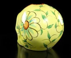 Mexikanischer Totenkopf - Keramik Gelb -Modell Und Figurengeschäft 9602 2 day dead skull 2 1280x1280