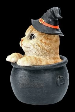 Tabby Hexen-Katze In Kessel -Modell Und Figurengeschäft AMI 138003 Tabby Hexen Katze in Kessel 30ZOxP4IpNDfxr 1280x1280