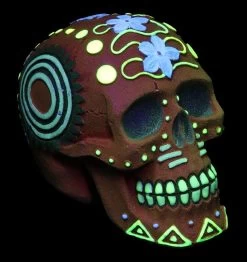 Aquarium Figur - Totenkopf Fluoreszierend Rot -Modell Und Figurengeschäft Aquarium Figur Totenkopf fluoreszierend 1 1280x1280