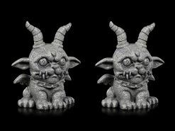 Gargoyle Figuren - Verrückter Dämon 2er Set