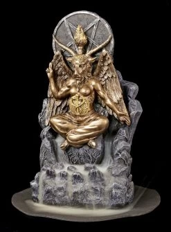 Backflow Räucherkegelhalter - Baphomet -Modell Und Figurengeschäft Backflow Raeucherkegelhalter Baphomet 2 1280x1280