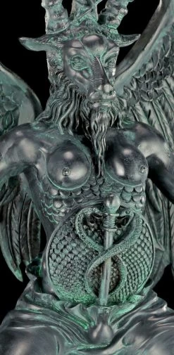 Baphomet Figur - Antik Schwarz -Modell Und Figurengeschäft Baphomet Figur Schwarz Antik 7 1280x1280