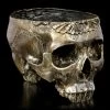 Totenkopf Blumentopf - Verziert