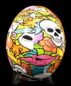 Bunter Comic Totenkopf - Calypso -Modell Und Figurengeschäft Bunter Comic Totenkopf Calypso 3 1280x1280