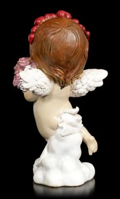 Cherub Figur - Kleiner Engel Mit Blumenstrauß -Modell Und Figurengeschäft Cherub Figur Kleiner Engel Mit Blumenstrauss 3 1280x1280