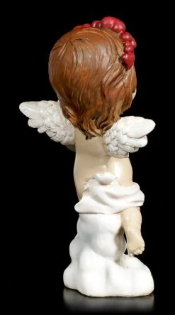 Cherub Figur - Kleiner Engel Mit Blumenstrauß -Modell Und Figurengeschäft Cherub Figur Kleiner Engel Mit Blumenstrauss 4 1280x1280