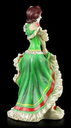 Flamenco Tänzerin - Day Of The Dead - Grün -Modell Und Figurengeschäft Day Dead Flamenco Gruen 6 1280x1280