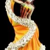 Flamenco Tänzerin - Day Of The Dead - Orange