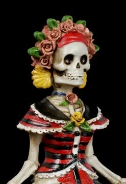 Skelett Figur - Rote Senorita DOD -Modell Und Figurengeschäft Day Of The Dead Skelett Figur Rote Senorita 5 1280x1280