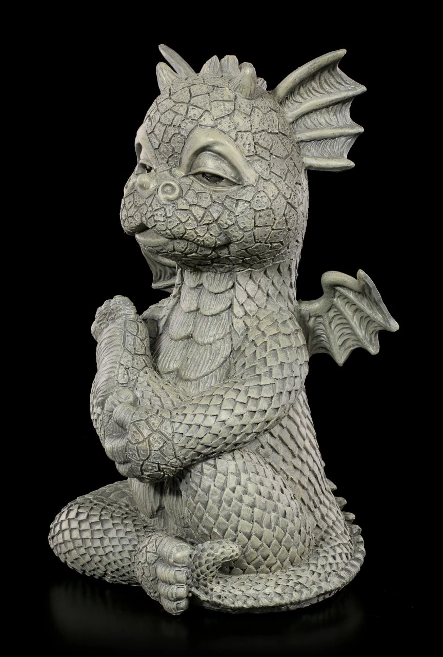 Drachen Gartenfigur - Yoga 3 Drachen Gartenfigur - Yoga – Bild 3