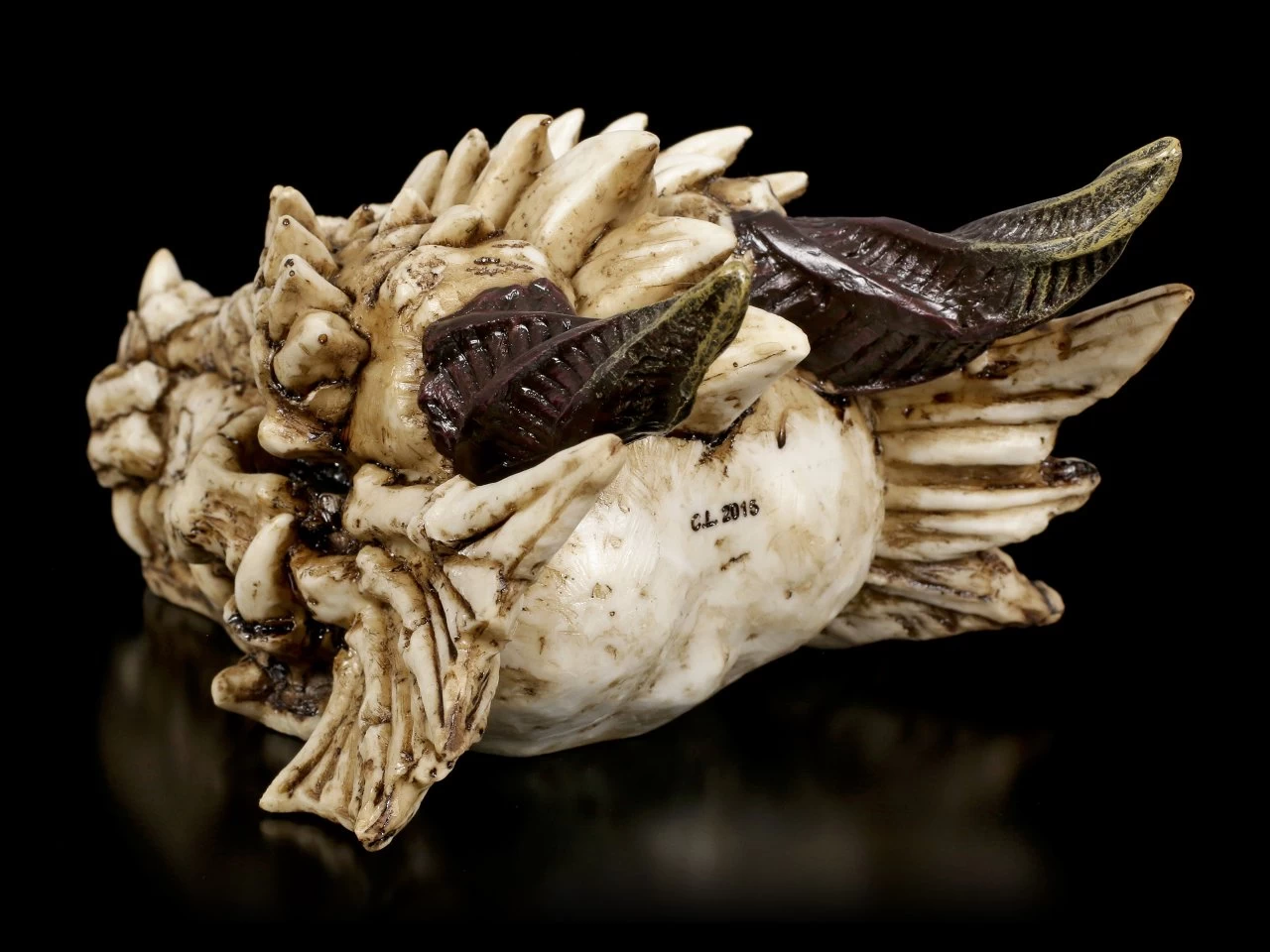 Drachenschädel - Drachenskelett 4 Drachenschädel - Drachenskelett – Bild 4