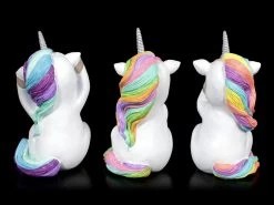 NEMESIS NOW Drei Weise Einhörner Figuren - Nichts Böses -Modell Und Figurengeschäft Drei Weise Einhoerner Figuren Nichts Boeses 3 1280x1280