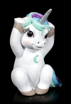 NEMESIS NOW Drei Weise Einhörner Figuren - Nichts Böses -Modell Und Figurengeschäft Drei Weise Einhoerner Figuren Nichts Boeses 4 1280x1280