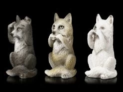 NEMESIS NOW Drei Weise Wolf Figuren - Nichts Böses 9 NEMESIS NOW Drei Weise Wolf Figuren - Nichts Böses -Modell Und Figurengeschäft Drei Weise Wolf Figuren Nichts Boeses 2 1280x1280