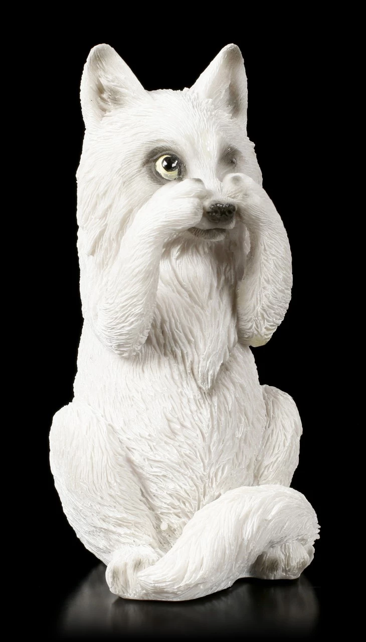 NEMESIS NOW Drei Weise Wolf Figuren - Nichts Böses 7 NEMESIS NOW Drei Weise Wolf Figuren - Nichts Böses – Bild 7