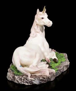 Einhorn Figur Auf Wiese Mit Schmucksteinen -Modell Und Figurengeschäft Einhorn Figur Auf Wiese Mit Glitzersteinen 2 1280x1280