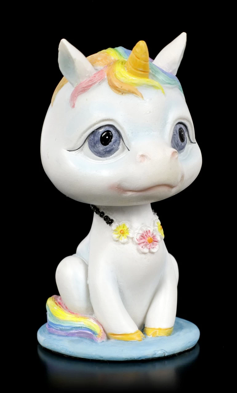 Einhorn Wackelkopf Figur 1 Einhorn Wackelkopf Figur