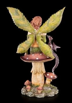 Elfen Figur - Dracolia Mit Blätterflügeln Und Drache -Modell Und Figurengeschäft Elfe Auf Pilz 5 1280x1280