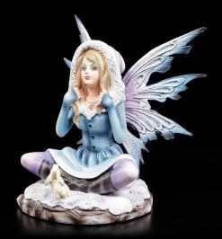 Winter Elfen Figur - Ilais Mit Schneehase -Modell Und Figurengeschäft Elfe Hase Winter 2 1280x1280