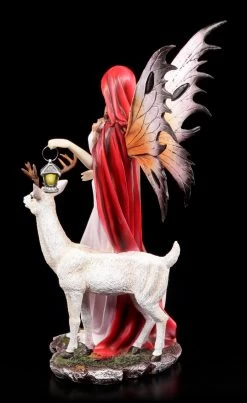 Elfen Figur Mit Hirsch - Nienna -Modell Und Figurengeschäft Elfe Reh Laterne 2 1280x1280