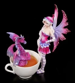 Elfen Figur Mit Tasse - Cup Fairy With Dragon -Modell Und Figurengeschäft Elfe Tasse Drache 6 1280x1280