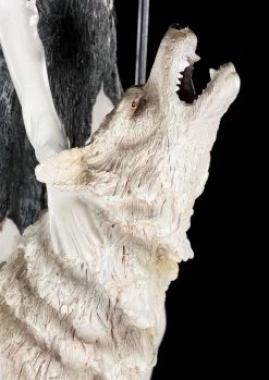 Elfen Figur Mit Wolf - Wächter Des Mondes Groß -Modell Und Figurengeschäft Elfe Waechter Mond 9 1280x1280