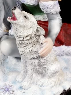 Winter Elfen Figur - Valeriana Mit Wolf -Modell Und Figurengeschäft Elfe Wolf 658511f2f4811b 1280x1280
