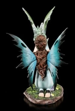 Elfen Figur - Arwen Mit Drachenbaby -Modell Und Figurengeschäft Elfen Figur Arwen Drachenbaby 2 1280x1280