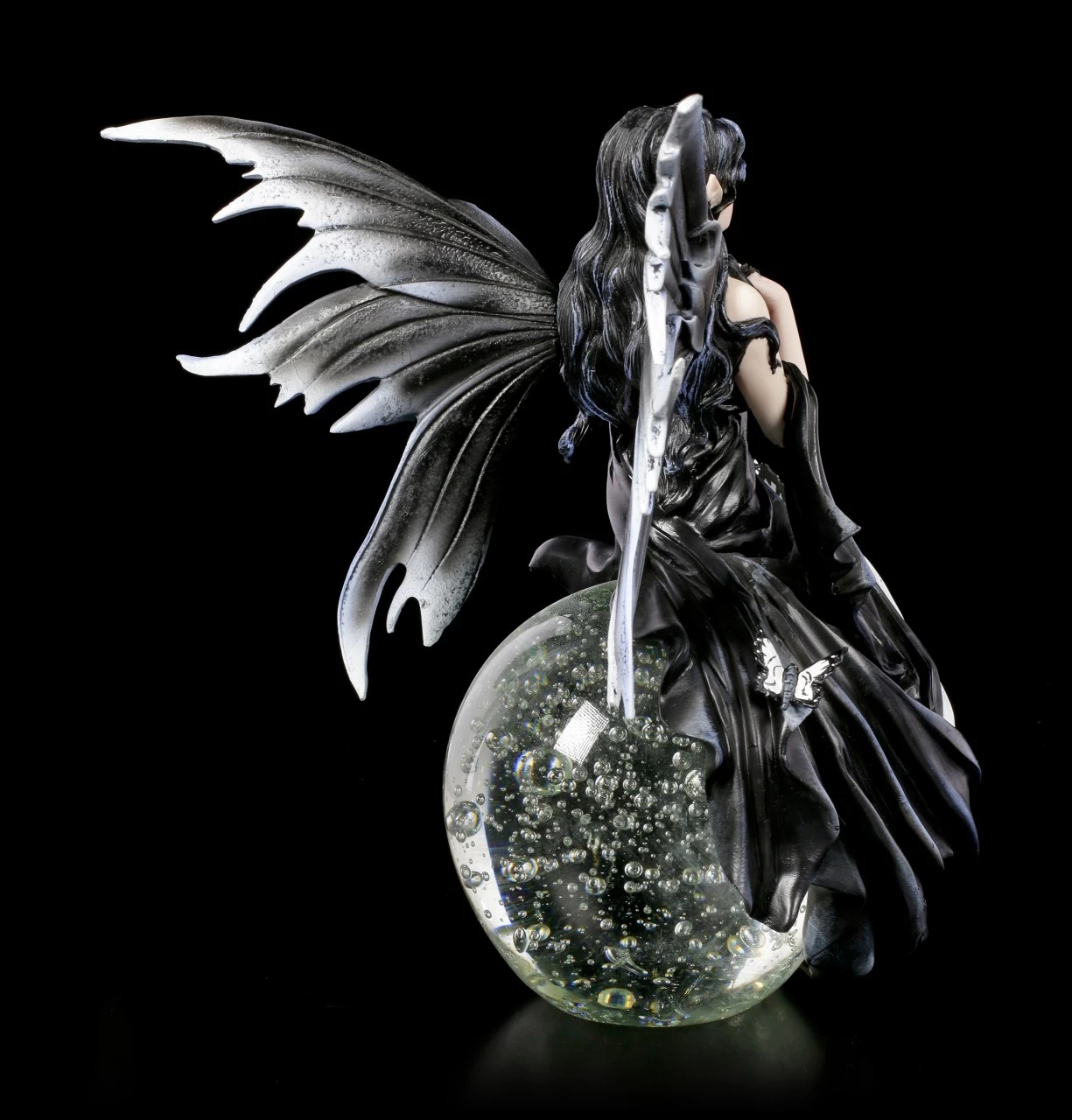 Elfen Figur Auf Glaskugel - Gathering Storm By Nene Thomas 5 Elfen Figur Auf Glaskugel - Gathering Storm By Nene Thomas – Bild 5