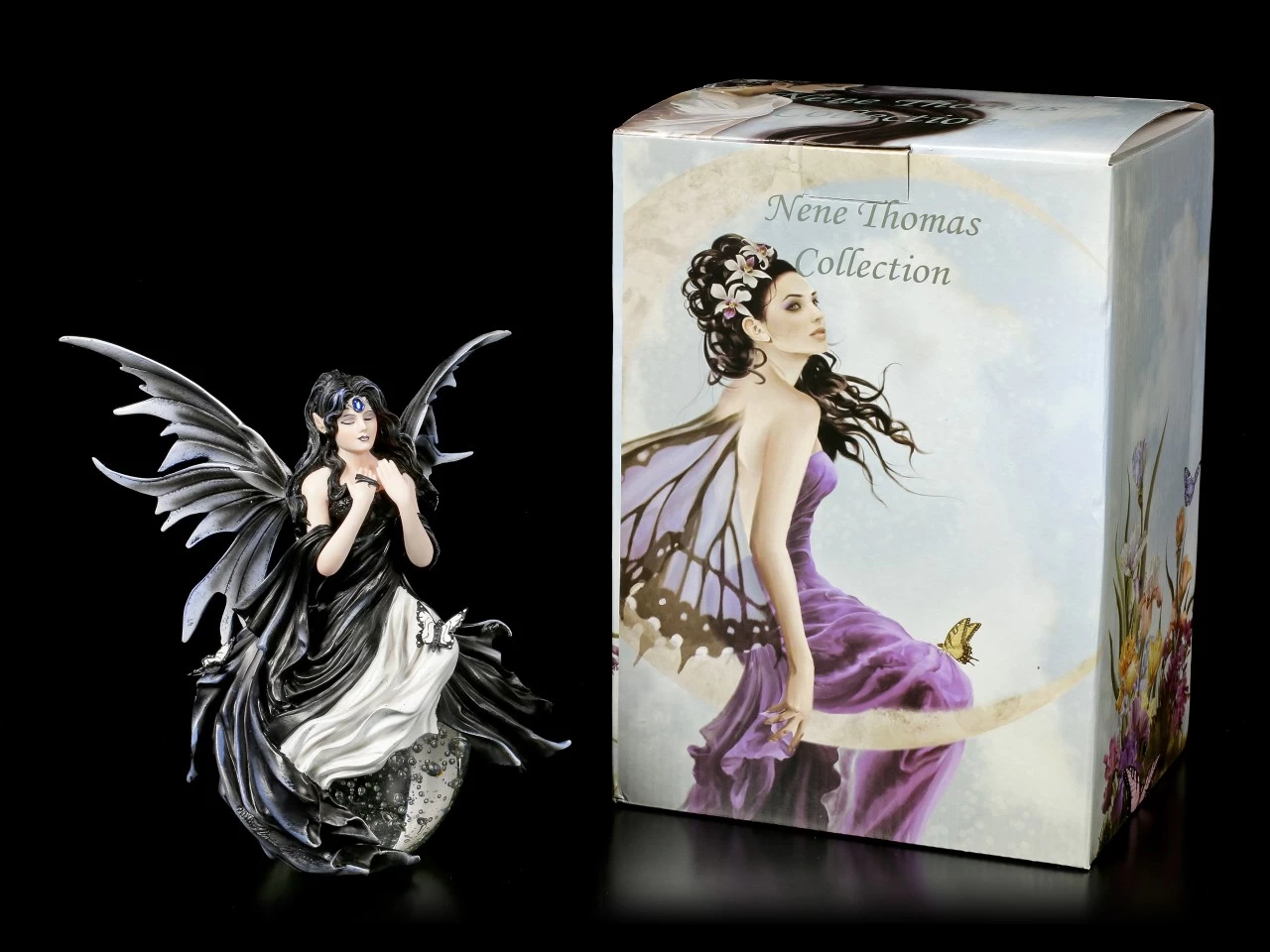 Elfen Figur Auf Glaskugel - Gathering Storm By Nene Thomas 8 Elfen Figur Auf Glaskugel - Gathering Storm By Nene Thomas – Bild 8